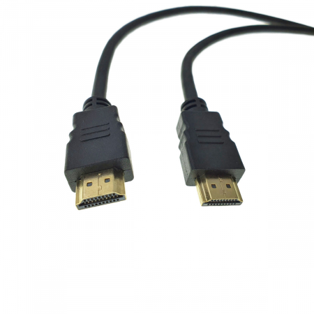 Cablu HDMI tata-tata, cu ethernet, 4K, v1.4, High Speed, HEC, HARC, 19p-19p, 1.5m, negru [3]