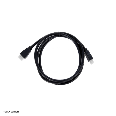 Cablu HDMI - Cablu HDMI v1.4 tata-tata, lungime 1.5 m, rezolutie 4K la 3840 x 2160 @ 30Hz, cu invelis exterior din PVC, Negru