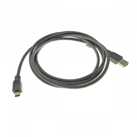USB la miniUSB - Cablu de date Lanberg, Universal, 1,8 m, Gri
