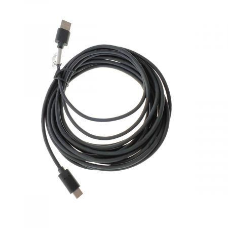 USB la TYPE-C - Cablu Lanberg USB 2.0 tata la USB tip C tata, 5 m, negru
