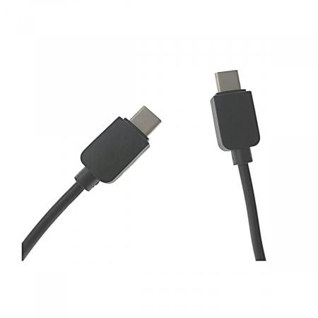 USB la TYPE-C - Cablu Lanberg USB tip C tata la USB tip C tata, 100cm, negru