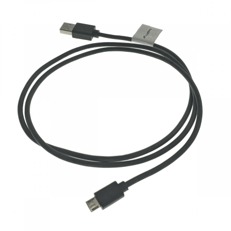 Cablu microUSB 2.0 tata la USB 2.0 tata, Lanberg 41635, QC 3.0, cupru, lungime 100cm, negru [1]