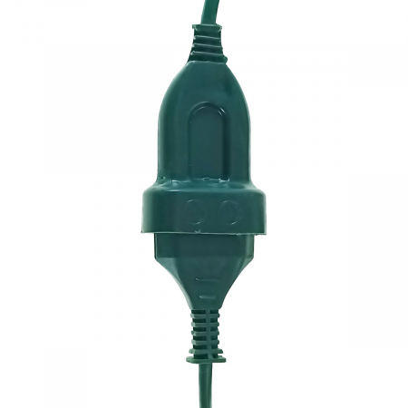 Cablu prelungitor IEC 320 C7 tata-mama, 2 pini, PR-2582-GR, lungime 3m, de alimentare curent, verde [2]