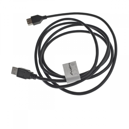 Prelungitor USB 2.0 - Cablu Lanberg, USB 2.0, AM/AF, 1.8, Negru