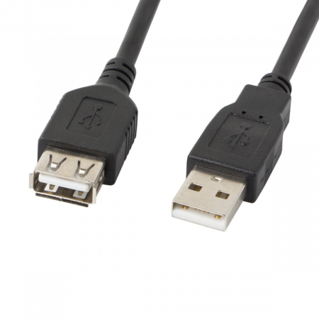 Cablu de date Lanberg, USB 2.0, 3m, Negru [4]