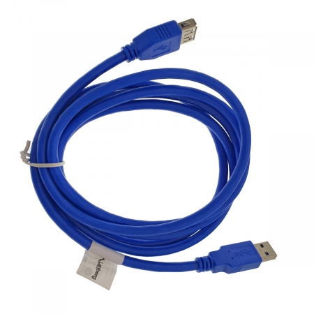 Cablu prelungire USB 3.0 Lanberg, 1.8 m, Albastru [3]