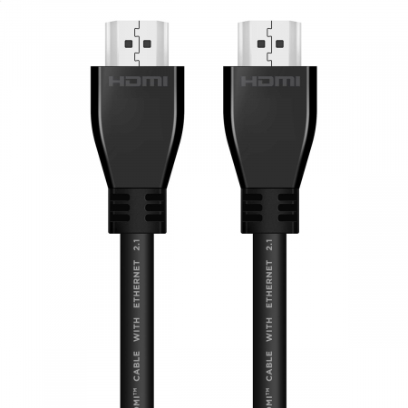 Cablu premium HDMI v.2.1 8K-60Hz, 4K-120Hz, 1.5m lungime, Omega 45297, 48Gbps, HDR, Ethernet, eARC, negru [1]