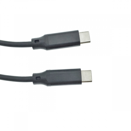 Cablu premium USB 3.1 tip C tata la USB 3.1 tip C tata, 100 cm, Revolution 087, PD, 5A , 100W, carcasa aluminiu, negru [1]