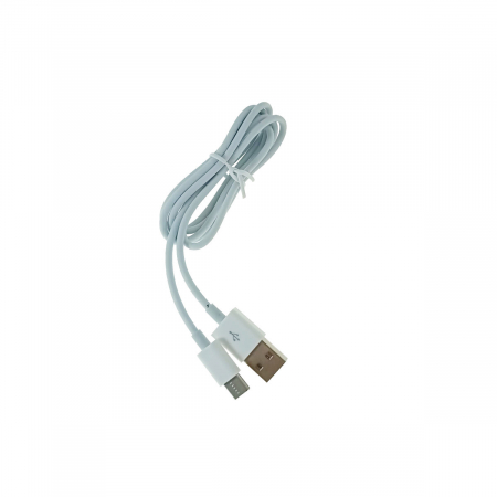 Cablu prevazut cu conectori USB tata si USB tip C, Jellico B1, 3.1A, lungime 1m, alb [1]