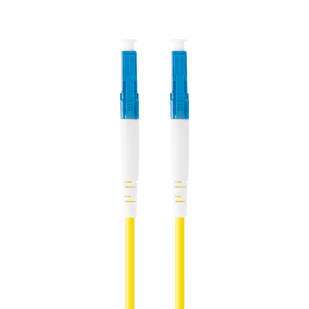 Cabluri Fibra Optica - Cablu retea fibra optica cu lungime 2 m si conectori LC/UPC-LC/UPC, Lanberg Z43311, SM, SIMPLEX 3.0MM G657A1 LSZH, galben