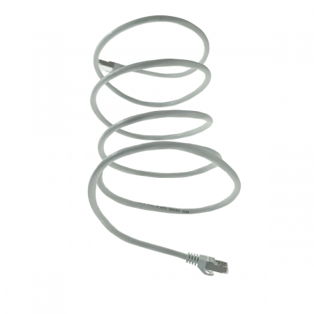 Cablu retea-patchcord CAT6 FTP, Lanberg 43616, 2 X RJ45, lungime 2m, AWG26, 10Gb/s-250MHz, de legatura retea, ethernet, gri [2]