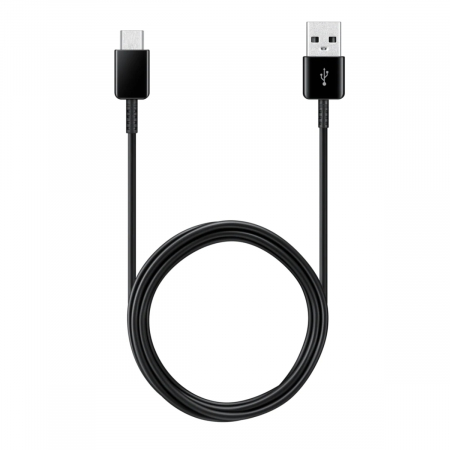 Cabluri USB tip C - Cablu Samsung EP-DG970BBE, USB tip A tata la USB tip C tata, lungime 1 m, negru