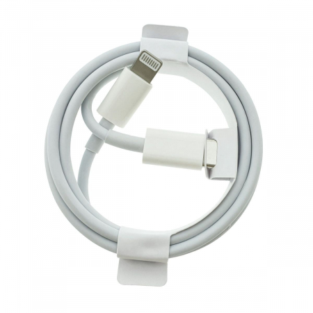 Cabluri iPhone - Cablu tip lightning la USB-C, pentru dispozitive Apple, A1703, 1m, alb, in blister
