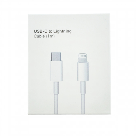 Cablu tip lightning la USB-C, pentru dispozitive Apple, A1703, 1m, alb, in blister [3]