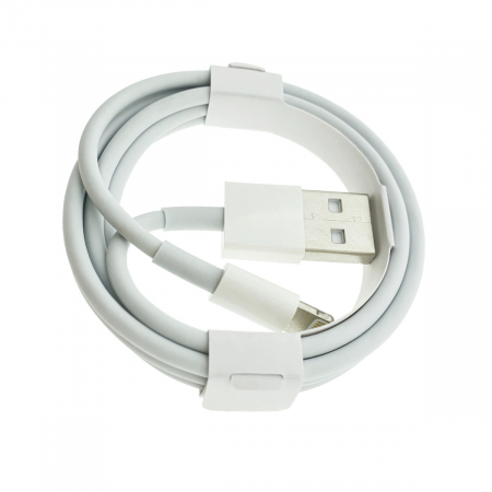 Cablu tip Lightning la USB, pentru iPhoneX, Apple, A1480, 1m, alb, in blister, 1856 [3]