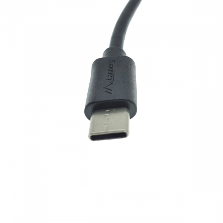 Cablu USB tip C imprimanta USB 2.0, 3 m, Lanberg 42980, USB B la USB-C, cu miez de ferita, negru [5]