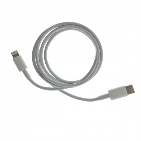 Cablu USB tip C tata la 8-pin lightning tata, lungime 100 cm, alb [1]