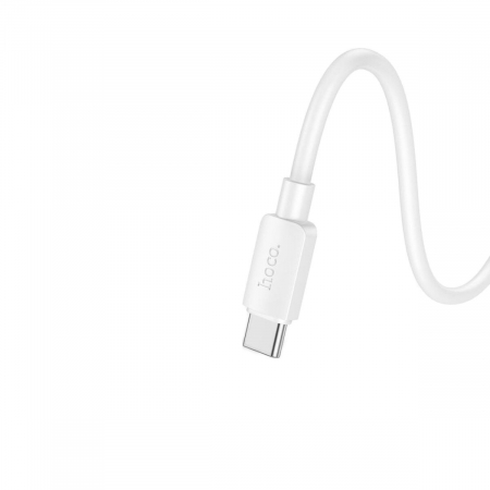 Cablu USB Tip C tata la conector tip lightning, HOCO X96, PD 20W, lungime 25 cm, Alb [3]