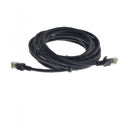 Cablu UTP, Lanberg 40271, cat.5e, mufat 2xRJ45, lungime 5m, AWG 26, 100 MHz, de legatura retea, ethernet, negru [3]