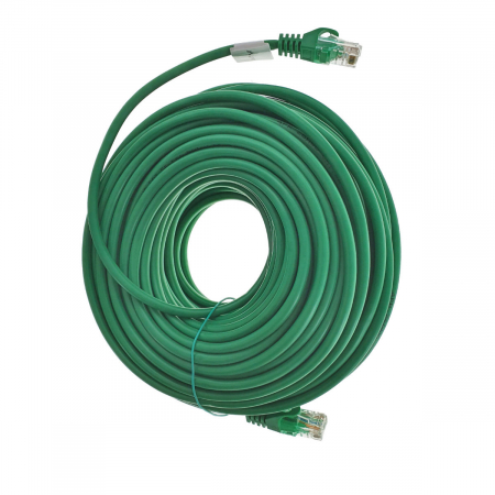 Cablu UTP, Lanberg 42784, cat.5e, mufat 2xRJ45, lungime 30m, AWG 26, 100 MHz, de legatura retea, ethernet, verde [1]