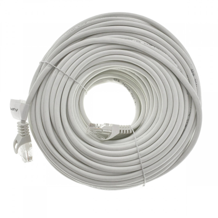 Cablu UTP, Lanberg 42787, cat.5e, mufat 2xRJ45, lungime 30m, AWG 26, 100 MHz, de legatura retea, ethernet, alb [3]
