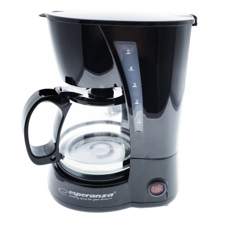 Cafetiere - Cafetiera, Esperanza, 0.6 l, Negru