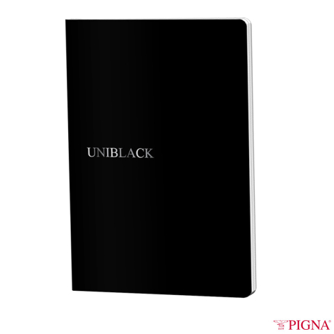 Caiete A5 - Caiet A5 Aritmetica 48 File - Rezistenta si Precizie Portabila, Calcule si Geometrie, Coperta PP Negru Design UNIBLACK