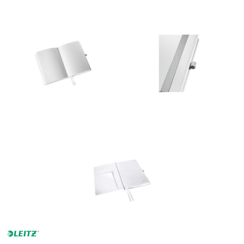 Caiet birou A5 aritmetica aritmeticactic coperta carton Leitz Style, 80 file, alb [3]