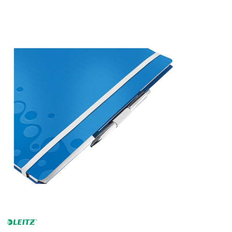 Caiet birou spira A4 aritmetica coperta PP be mobile Leitz Wow, carton 80 g/mp, 80 file, albastru [4]