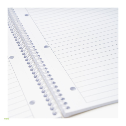 Caiet cu spira Notte A4, 96 file, dictando, cu gauri pentru indosariere, coperta carton laminat [3]