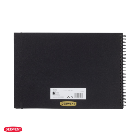Caiet cu spira pentru schite si desen Derwent Professional, A3, 56 file, 165 g/mp, cu mapa [3]