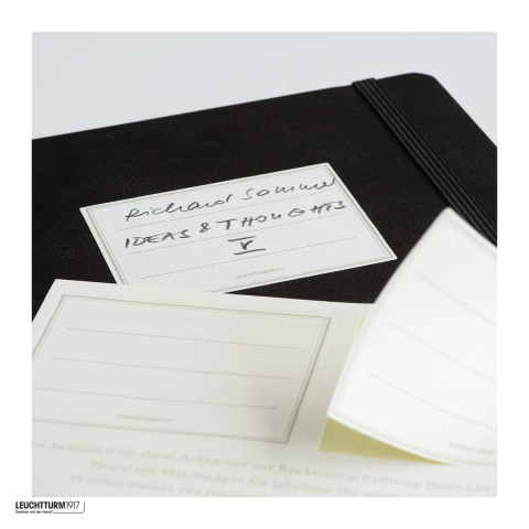 Caiet Leuchtturm1917 Notebook Classic A5, coperta rigida, velin, 251 pagini numerotate, hartie 80 g/mp, 145 x 210 mm, cuprins, 2 semne de carte, elastic, buzunar, olive [4]