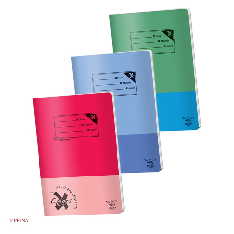 Liniatura Dictando (Linii) A4 - Caiet Pigna Basic, A4, 48 file, dictando