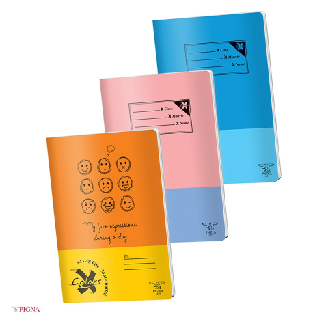 Birotica papetarie - Caiet Pigna Basic, A4, 48 file, matematica, aritmetica