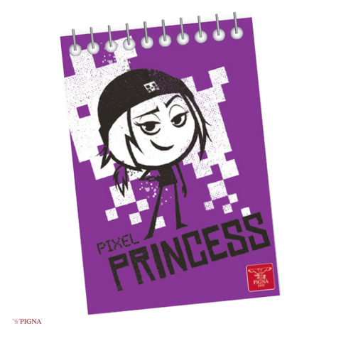 Birotica papetarie - Bloc notes Pigna Emoji, A6, 70 file, matematica, 80 g/mp, spira aritmetica