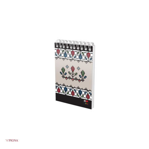 Bloc notes Pigna Ethno, A6, 80 file, matematica, spira aritmetica diverse modele [4]