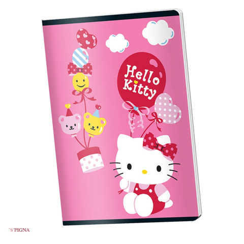 Birotica papetarie - Caiet Pigna Hello Kitty, A5, 48 file, dictando, 60 g/mp
