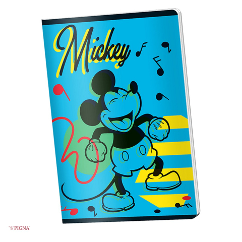 Caiete A5 - Caiet Pigna Mickey Mouse, A5, 48 file, matematica, 60 g/mp, aritmetica