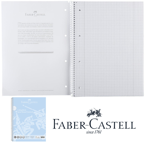 Caiet Spira A4 80 File Aritmetica, Faber Castell, Calcule si Geometrie Precise, Uz Academic si Professional, Hartie 90 g/m² [2]