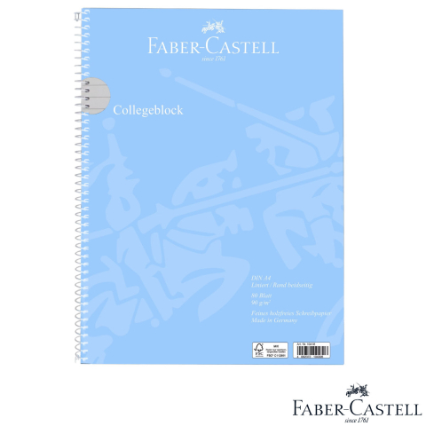 Caiete A4 - Caiet Spira A4 80 File Dictando, Faber Castell, Experienta Premium de Scriere si Organizare Avansata, Scolaritate Universitara si Activitate Profesionala, Hartie 90 g/m²