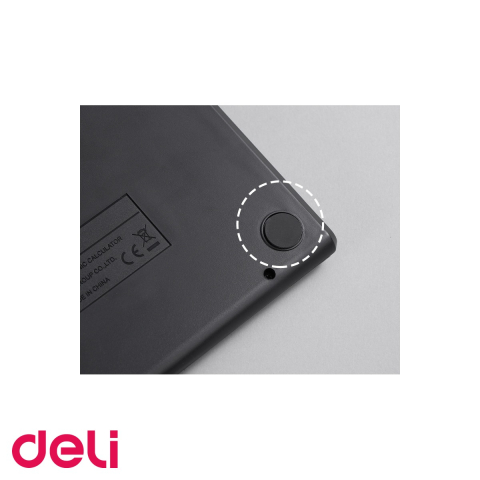 Calculator de birou Deli M049, afisaj LCD dublu 12 digiti, pentru birou si punct de vanzare [4]