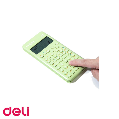 Calculator stiintific Deli, 240 functii, 12 digiti, plastic reciclat, pentru elevi si profesionisti [3]