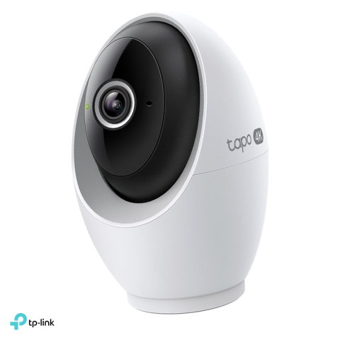 Interior - Camera de supraveghere pan/tilt interior TP-Link Tapo C260, 4K 8MP, Wi-Fi dual band, recunoastere faciala si detectie AI, vedere nocturna IR 12 m, mod de confidentialitate fizic, alb