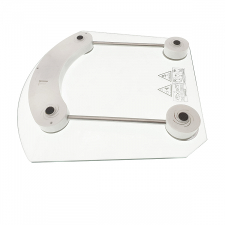 Cantar corporal digital, maxim 180kg, platforma 325x325mm, pornire si oprire automata, sticla transparenta [3]