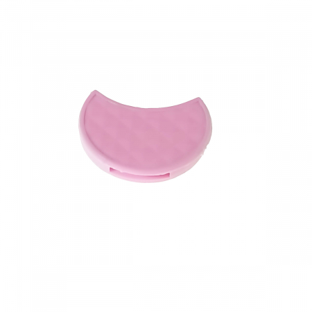 Capac tip husa pentru cheie, 27 x 16 mm, protectie si identificare, din PVC flexibil, roz deschis [3]