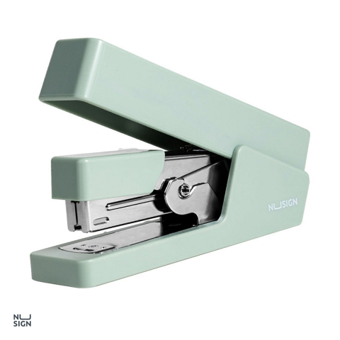 Capsatoare - Capsator 25 coli 26/6 corp metal 081, Nusign, cu baza antiderapanta, pentru capse 24/6, vernil