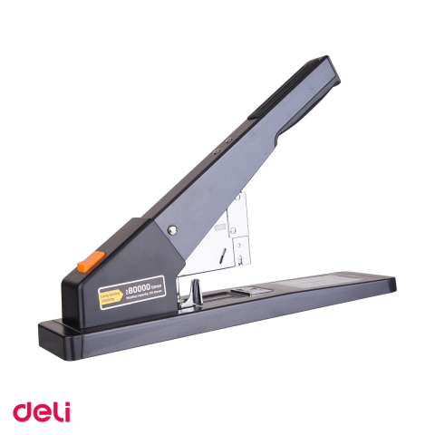 Tehnica de birou - Capsator industrial 210 coli, Deli Heavy Duty, negru, pentru capse 23/6-23
