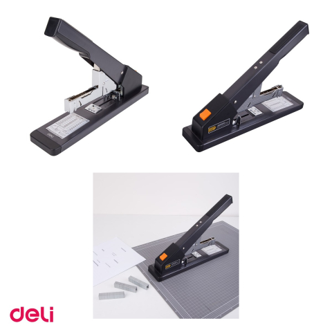 Capsator industrial 210 coli, Deli Heavy Duty, negru, pentru capse 23/6-23 [3]