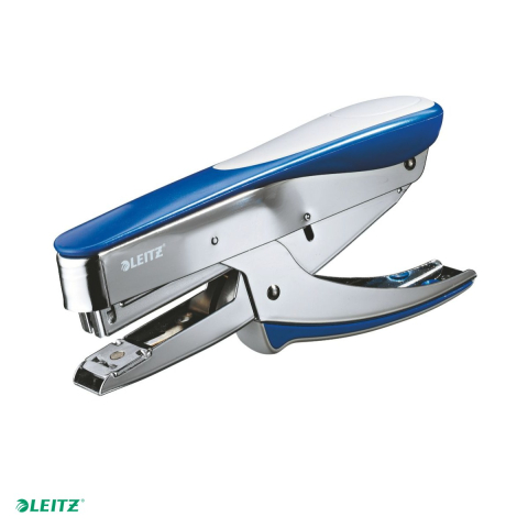 Capsator metalic Leitz 5548 tip cleste, capsare 30 coli, albastru Metal [3]