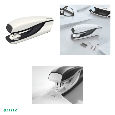 Capsator metalic Leitz WOW 5502 NeXXt Series, capsare 30 coli, 200 capse P3 incluse, alb [3]